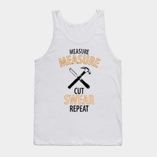 Wood Carpenter Joiner Woodcutter Craftsman Tank Top